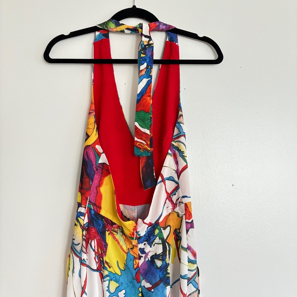 Alberto Makali Multicolor Abstract Jumpsuit - Picture 4 of 13